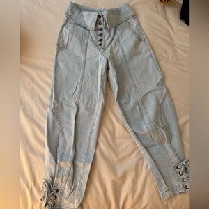 Ulla Johnson Denim Ankle Pants Size 2